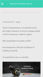 Mobile Screenshot of madformusic.it